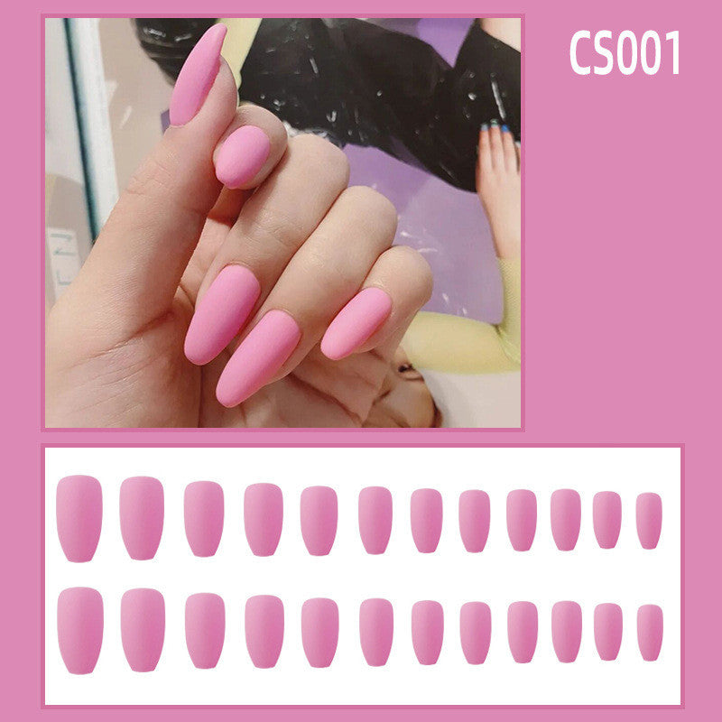 Fake Nails Wear Nails Autumn And Winter Frosted Personality Waterproof Ballet Nails, nail salon near me