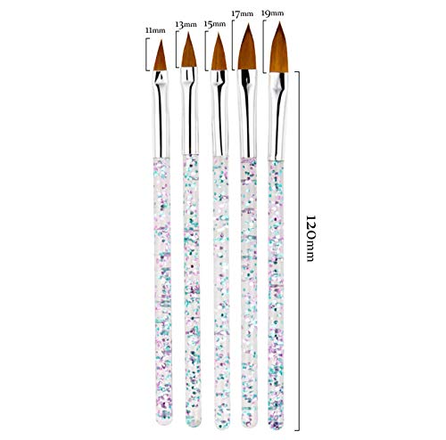 Artdone 31pcs Nail Art Brushes,Nail Art Tool Set,Nail Dotting Tools,Nail Dust Brush,Striping Nail Art Brushes for Long Lines,Nail Drawing Pen For Nail Design.…